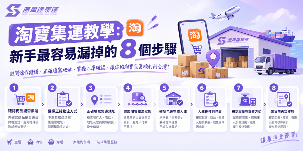 淘寶集運教學